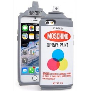 Moschino iPhone 6/6S Spray Paint Case!